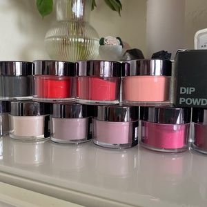 Nailboo dip powders, some never used, some used once.